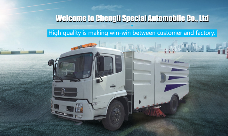 Road sweeper truck manufacture