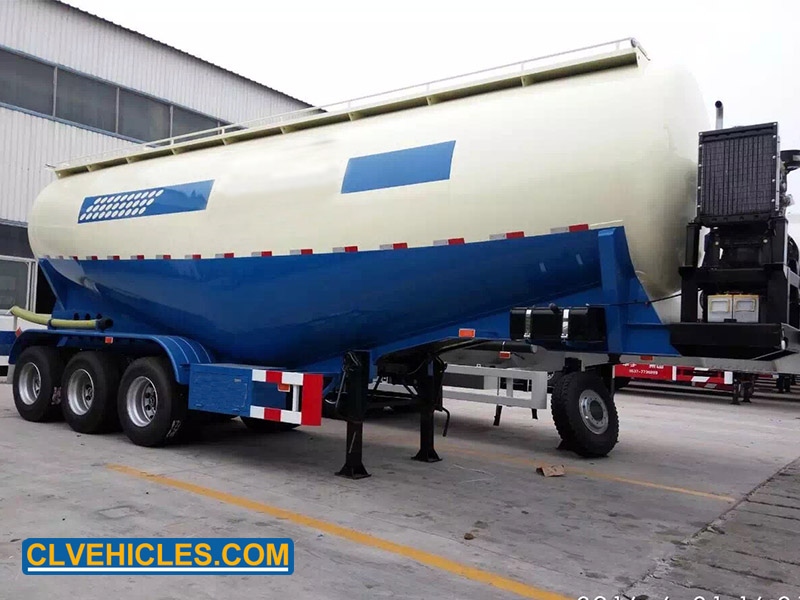 bulk cement semi trailer