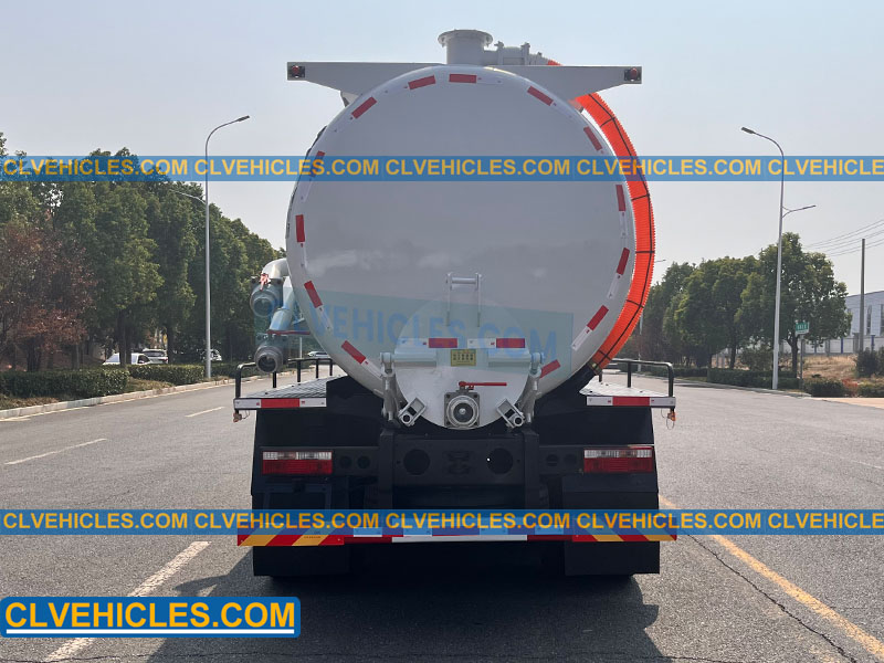 17CBM Sewage Waste Truck