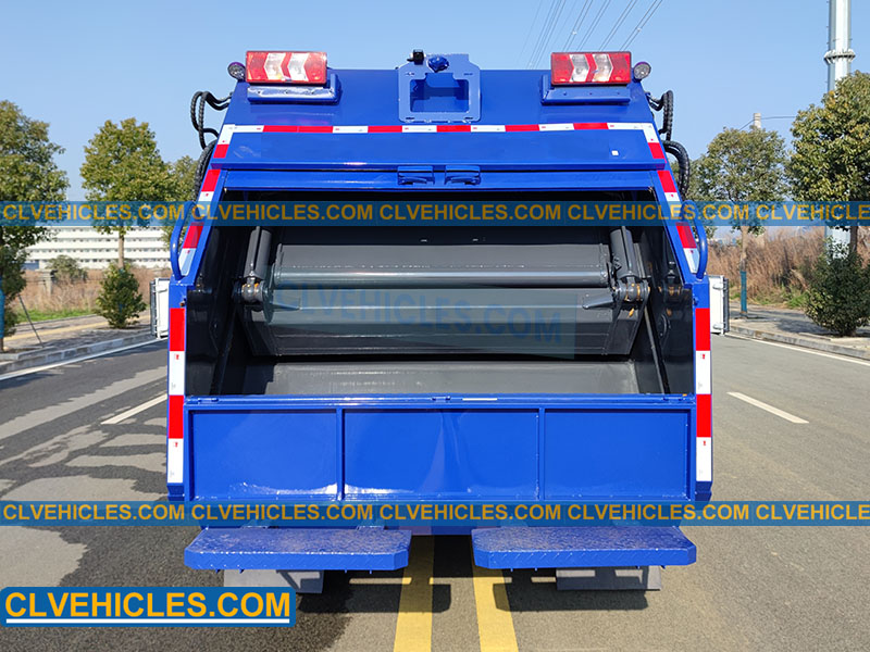 6CBM compactor garbage truck