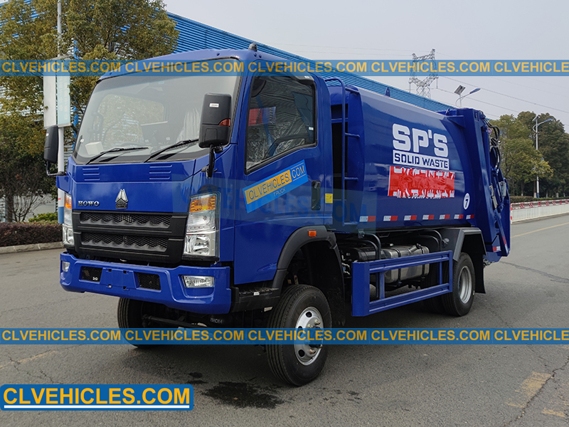 Compressed Garbage Truck