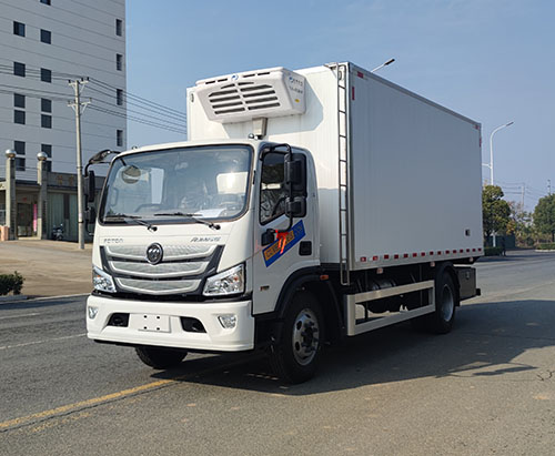 Одна единица грузовика-рефрижератора FOTON отправлена ​​в Кот-д'Ивуар