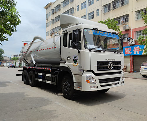 Одна единица грузовика для всасывания сточных вод объемом 18 кубических метров отправляется в Танзанию
