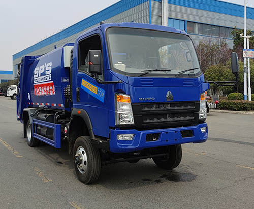 Один мусоровоз HOWO AWD объемом 5 куб. м с компрессорным оборудованием отправлен в Гренеду.