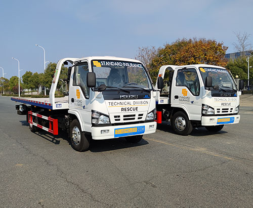 Две единицы эвакуатора ISUZU N-серии отправлены на Филиппины