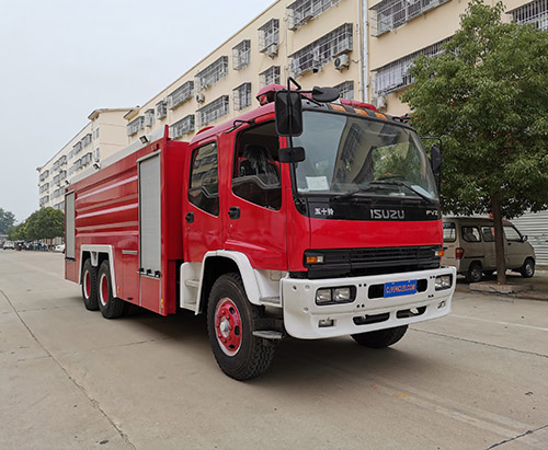 Одна единица пожарного грузовика ISUZU FVZ 16 тонн в Нигерию