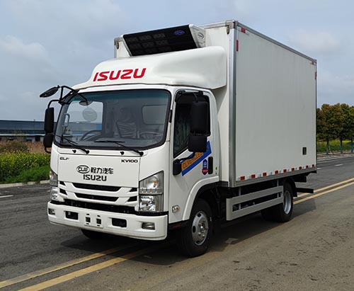Один рефрижераторный грузовик ISUZU ELF грузоподъемностью 4 тонны доставлен в Гану.