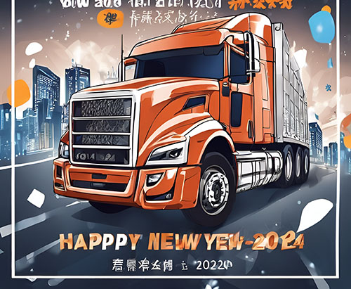 Новогоднее поздравление от производителя спецгрузовиков CLVEHICLES.COM
    